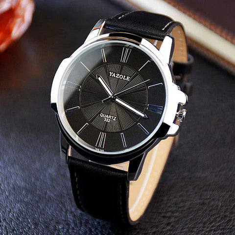 YAZOLE Fashion Quartz Watch Men Watches Top Brand Luxury Male Clock Business Mens Wrist Watch