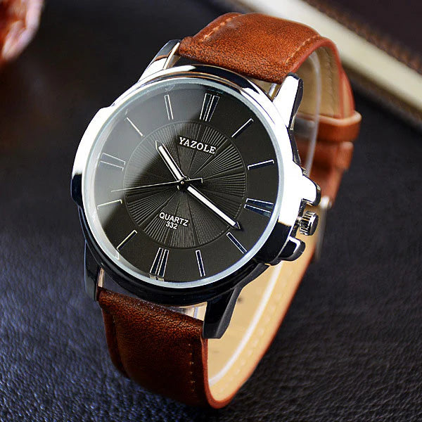 YAZOLE Fashion Quartz Watch Men Watches Top Brand Luxury Male Clock Business Mens Wrist Watch